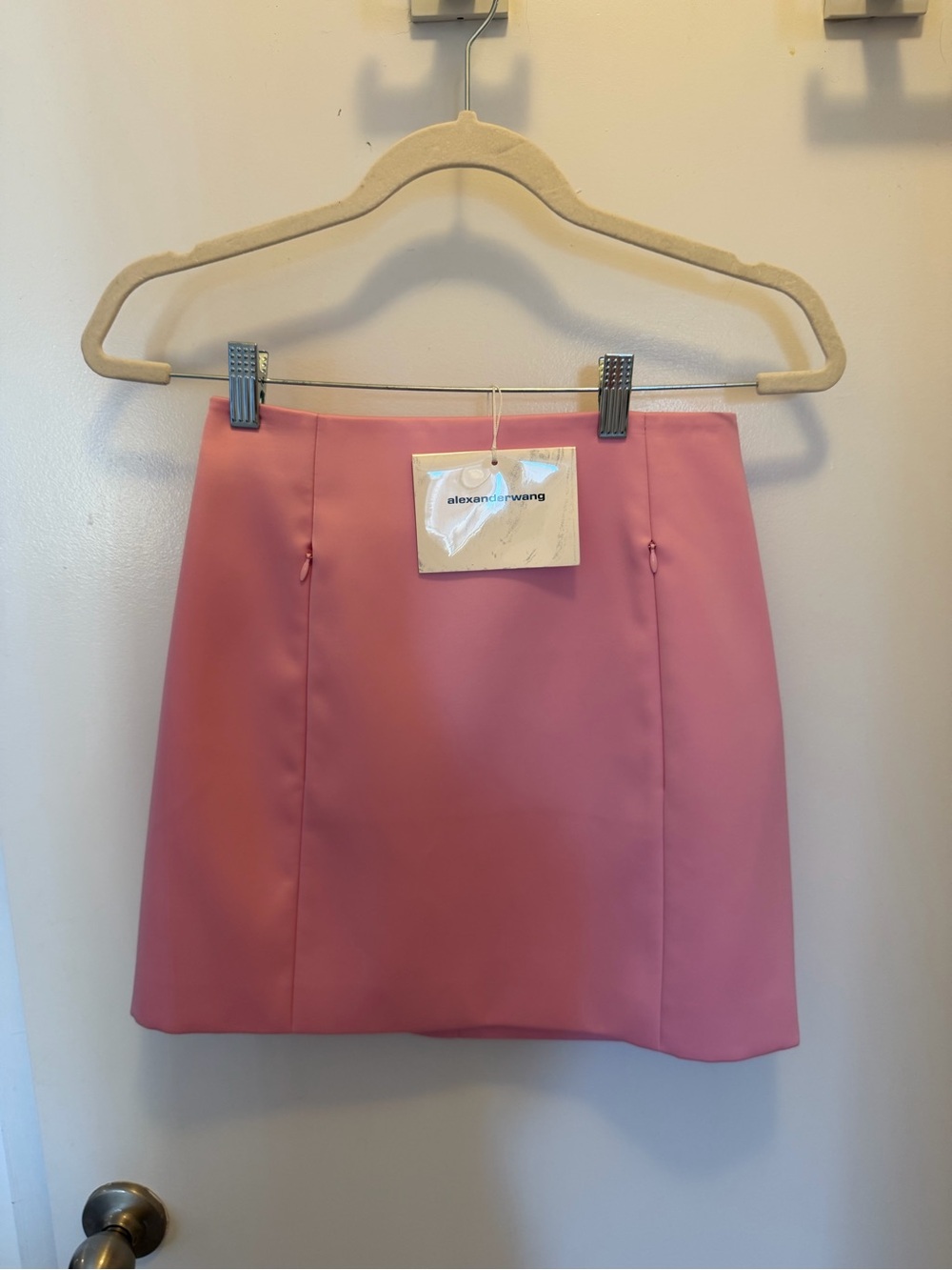 Alexander Wang Bubblegum Pink Mini Skirt